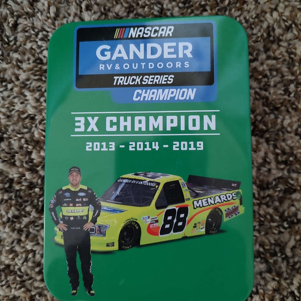 Menards NASCAR Gander RV Truck Series Champion Playing Cards